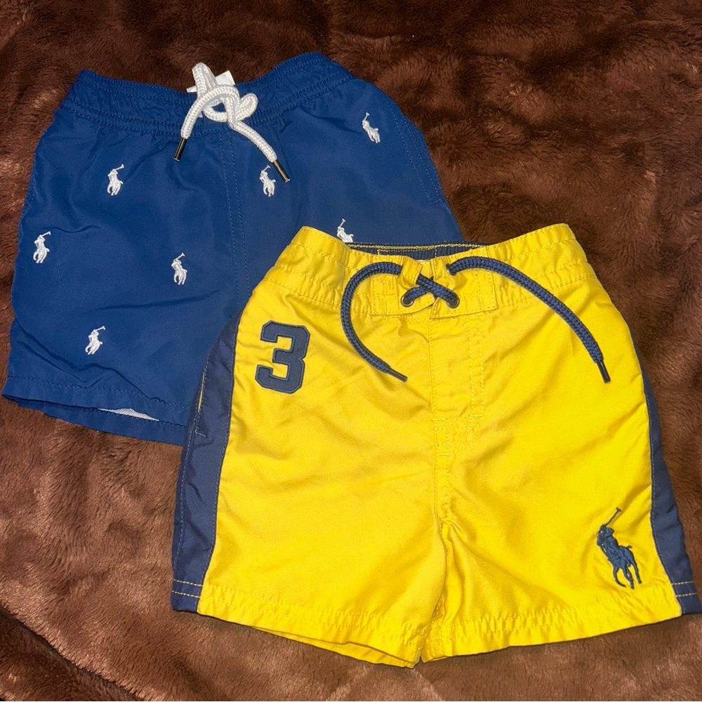 Baby polo swimsuit
